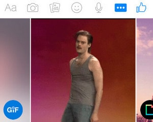 gui anh dong gif tren facebook messenger 