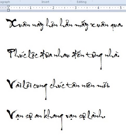 handwriting vietnamese font on created How computer he to write the map, letter