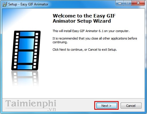 Cài đặt Easy GIF Animator trên laptop cai dat Easy GIF Animator tren laptop