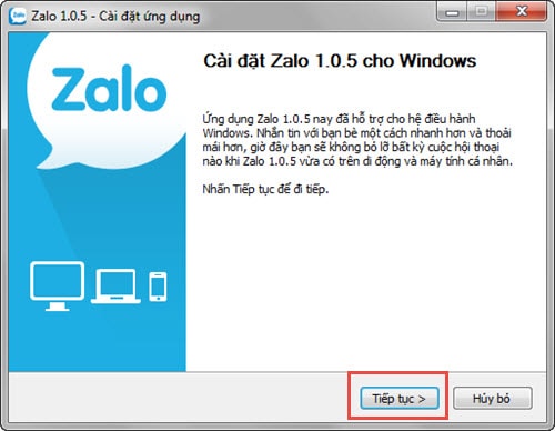 dang nhap zalo login zalo tren may tinh