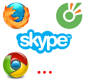 Sử dụng skype trên trình duyệt web su dung skype tren trinh duyet web