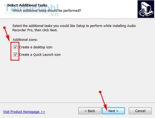 ghi am tren may tinh bang audio recorder