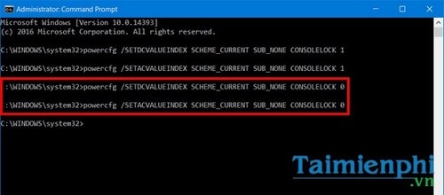 bat che do Require a password on wakeup trong win 10