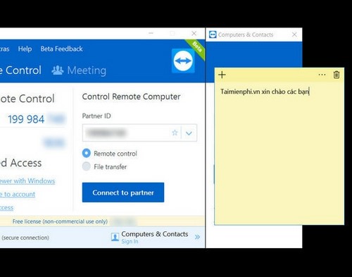 teamviewer moi ra mat