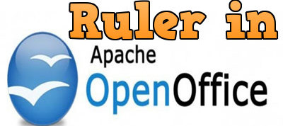 Hiển thị Ruler, thanh thước kẻ căn chỉnh lề trong OpenOffice - Aloccw 1