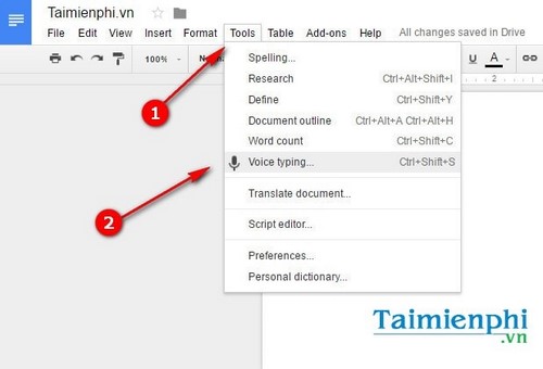 8 tinh nang tren google docs ma ban nen biet