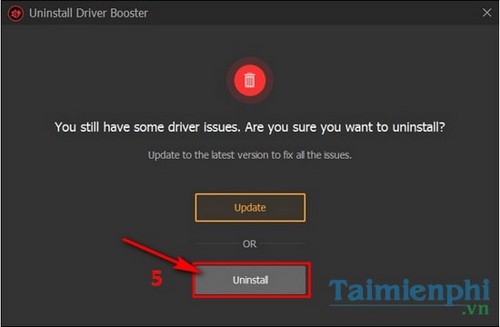 go driver booster khoi may tinh