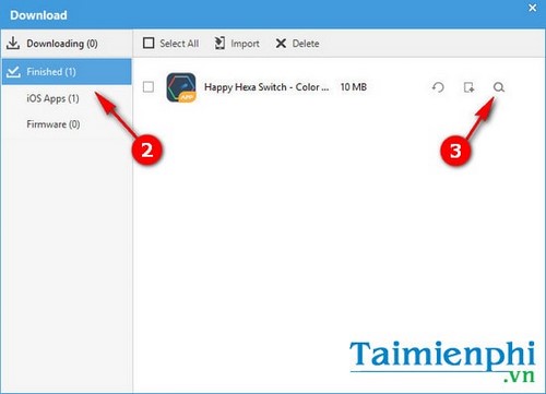huong dan doi folder download ung dung tren itools