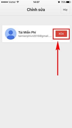 thu thuat thoat gmail sign out gmail tren may tinh dien thoai
