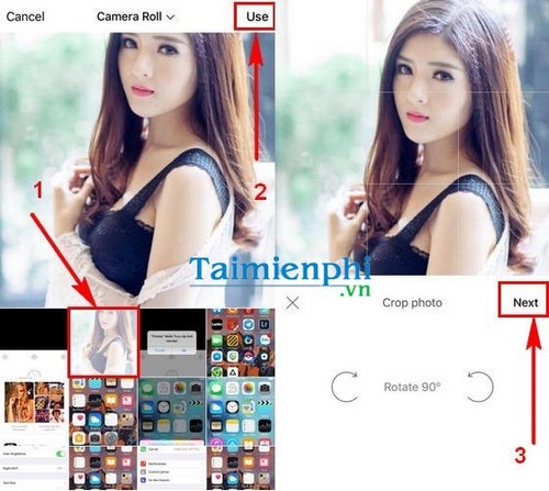 bien anh chup thanh tranh son mai tren iphone