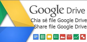 chia se file tren gogle drive share file gogle drive