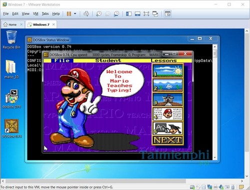 su dung mario tren win 10