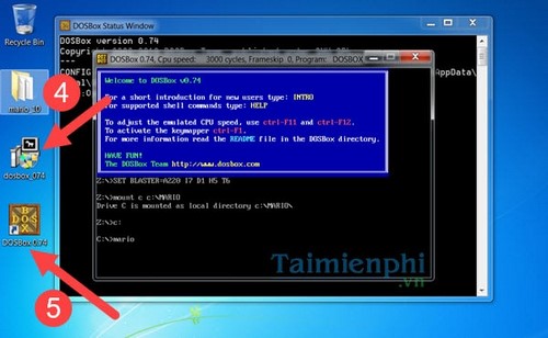 su dung mario tren win 10