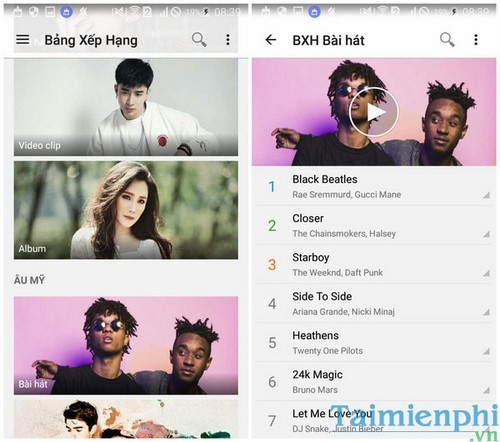 nghe nhac zing mp3