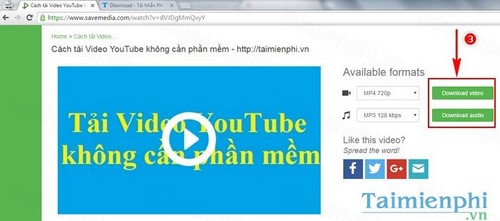 Tải video Youtube download video youtube