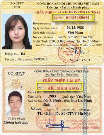 tra cuu giay phep lai xe qua mang