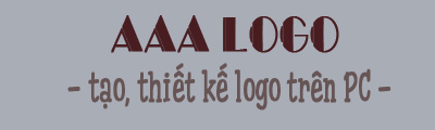 tao logo dep bang aaa logo