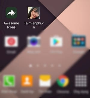 doi bieu tuong ung dung tren android bang awesome icon 7