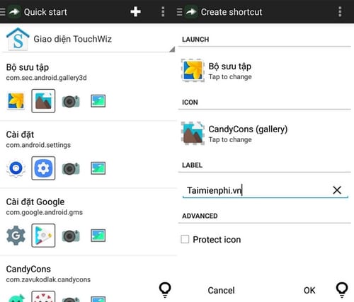 doi bieu tuong ung dung tren android bang awesome icon 9
