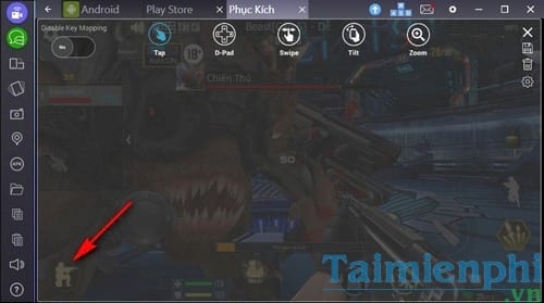 tao phim tat tren bluestacks su dung phim tat choi game tien dung 3