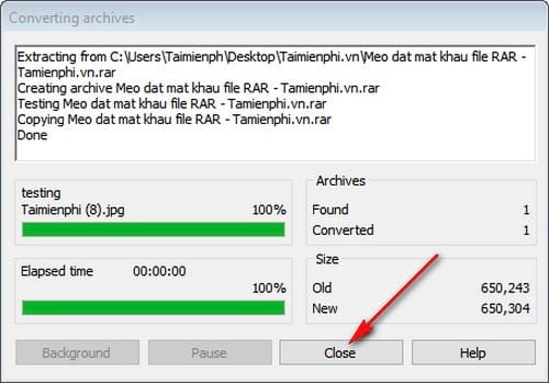 meo dat mat khau cho file nen trong vai not nhac 7