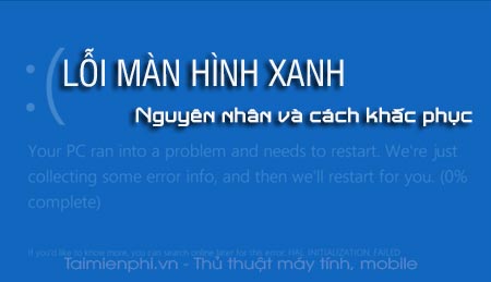 loi man hinh xanh