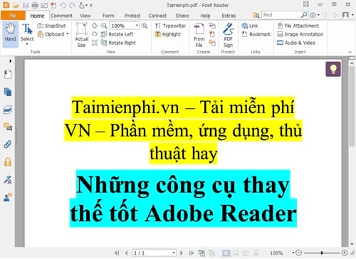 nhung cong cu thay the tot adobe reader 6