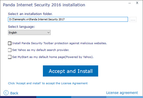 giveaway Panda Internet Security 2017