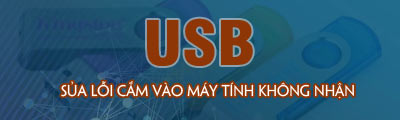 sua loi may tinh khong nhan usb