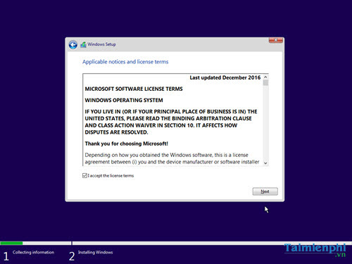 cach cai windows 10 creator update bang usb 12