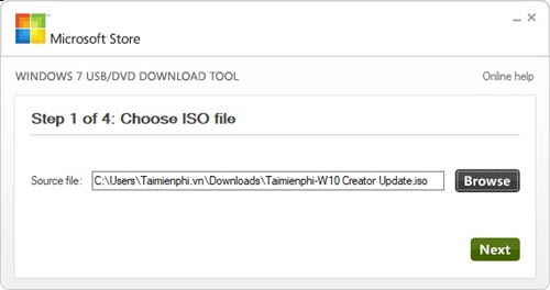 cach cai windows 10 creator update bang usb 3