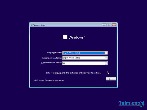 cach cai windows 10 creator update bang usb 9