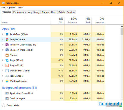 cach sua loi 100 disk tren windows 10 creators update loi full disk 7