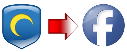 truy cập facebook bằng hotspot shield vao facebook bi chan bang hotspot shield