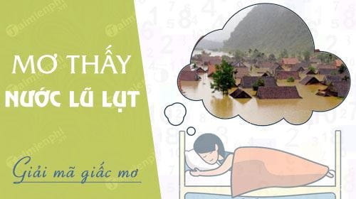 nam mo thay nuoc lu lut danh con gi la diem bao gi