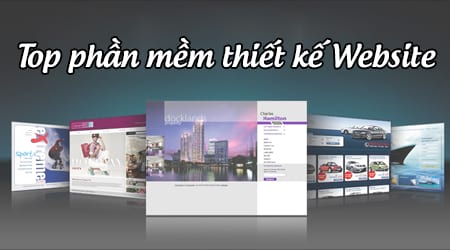 phan mem thiet ke website