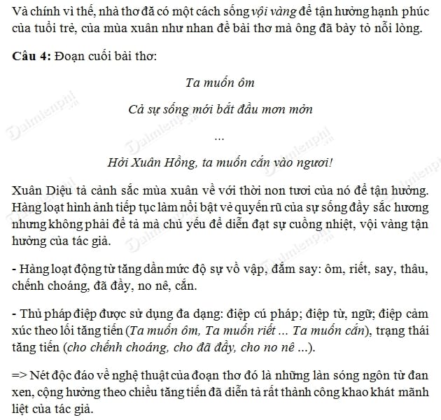 bai soan voi vang
