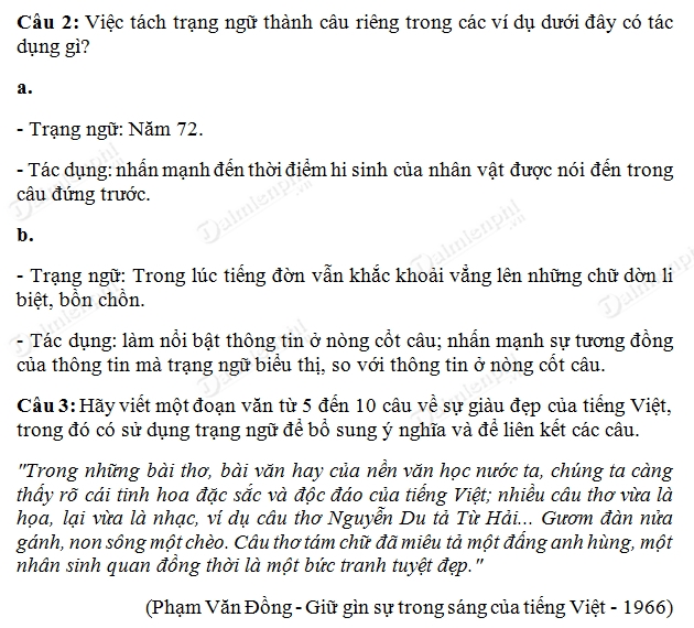 soan van lop 7 soan bai them trang ngu cho cau tiep theo