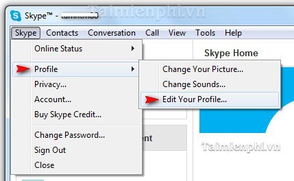 Hướng dẫn xóa tài khoản Skype huong dan xoa tai khoan skype
