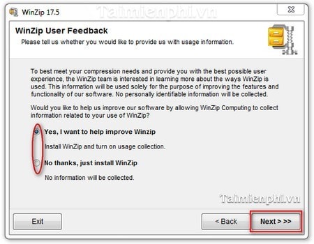 Cách cài winzip download winzip