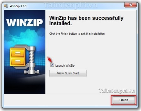 Cách cài winzip cai winzip