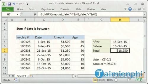 ham date trong excel cach su dung cau truc ham 5