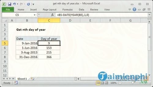 ham date trong excel cach su dung cau truc ham 6