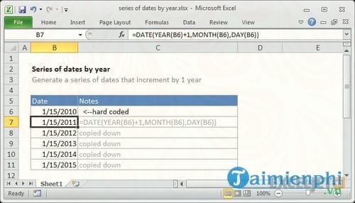 ham date trong excel cach su dung cau truc ham 7