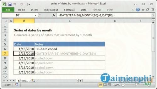 ham date trong excel cach su dung cau truc ham 9
