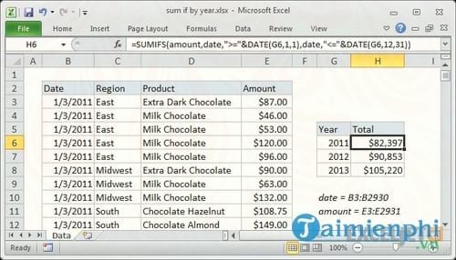 ham date trong excel cach su dung cau truc ham 10