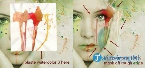 cach tao hieu ung watercolor cho anh bang photoshop 33