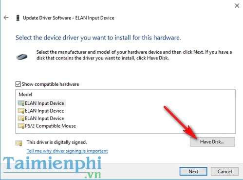 sua loi touchpad tren may tinh lenovo chay windows 10 khong hoat dong 8