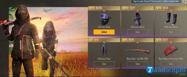 cach nhan mien phi set do infiltrator pubg mobile doc quyen 6