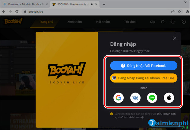 Làm cách nào để kết nối tai nghe trên ứng dụng Booyah?